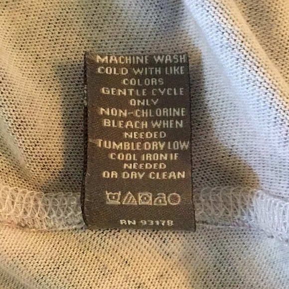 Neiman Marcus Asymmetrical Hem Top, sz S - Picture 6 of 6